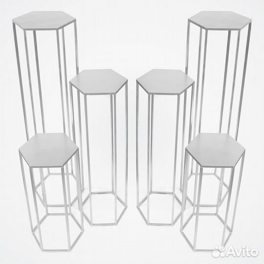 Шестиугольные тумбы «Hexagon»