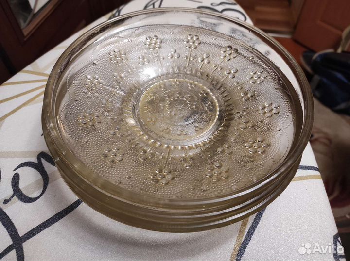 Посуда из стекла и хрусталя СССР винтаж