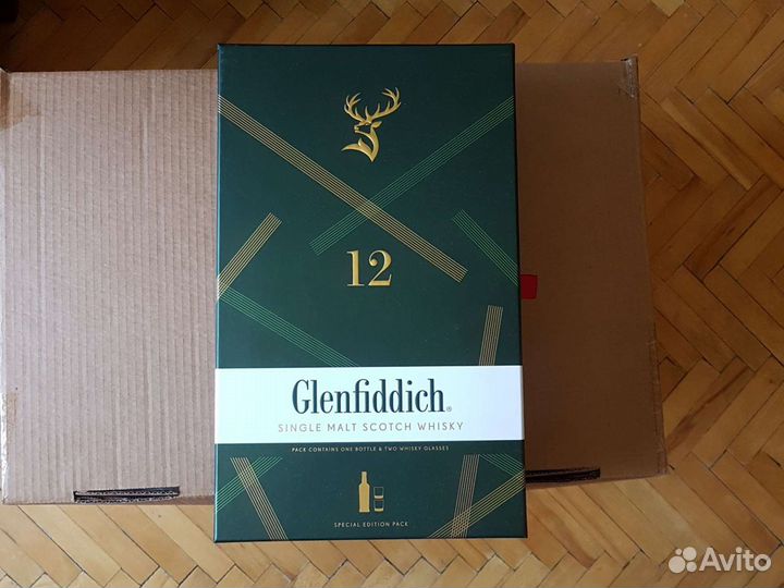 Бутылка, коробка виски Jack Daniels, Glenfiddich