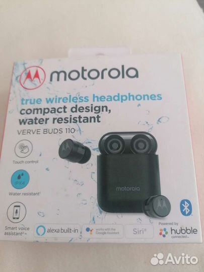 Беспроводные наушники motorola