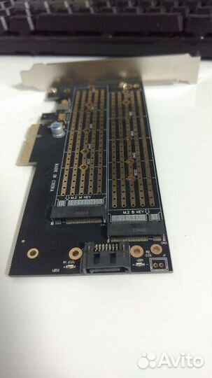 Адаптер Nvme pci-e x4,x16