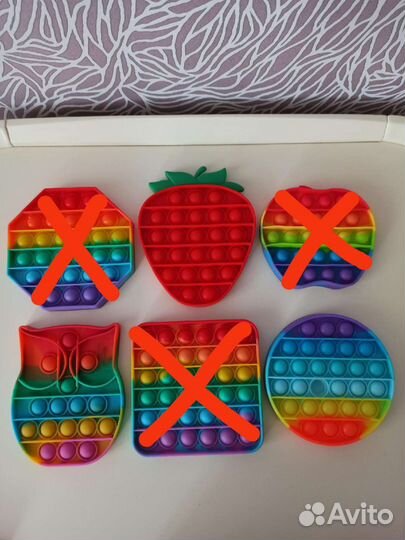 Игрушки антистресс, поп-ит и симпл-димпл