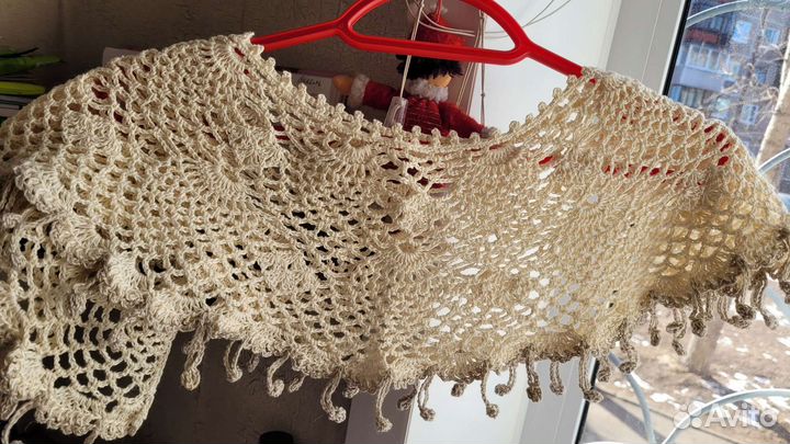 Комплект в стиле Бохо (ручная работа) сумка/шарф