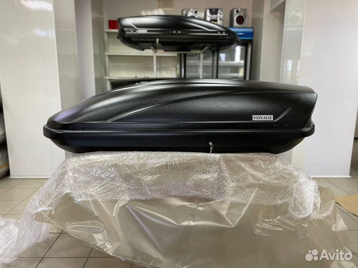 Автобокс Вояж 440л 175см Черный