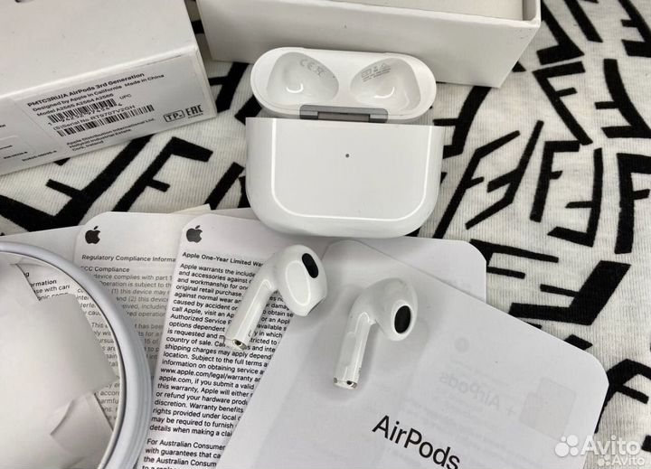 AirPods 3 premium (гарантия + чехол )