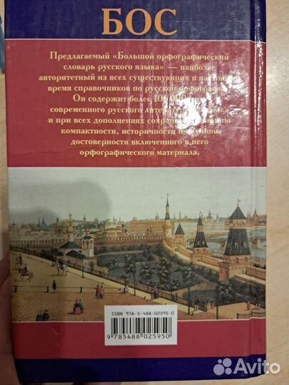 Большой орфографический словарь русского языка