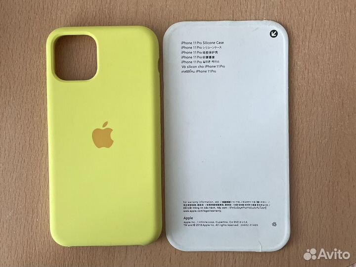 Силиконовый чехол iPhone 11 pro