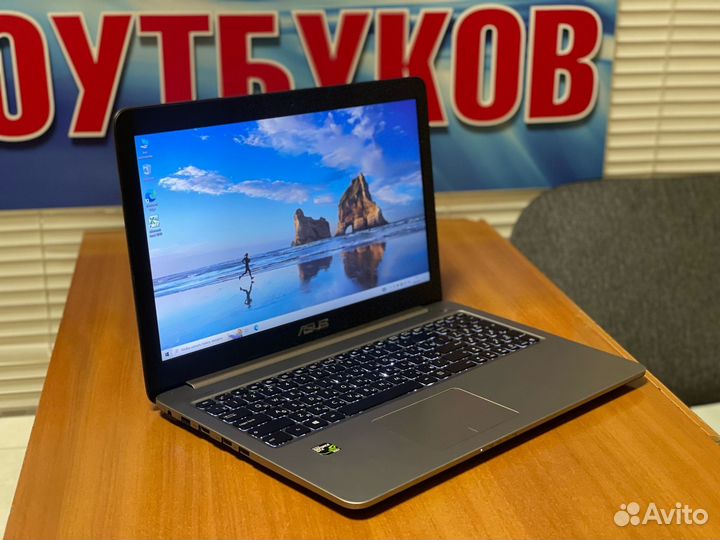 Ноутбук игровой Аsus / GF 4gb/ 12gb