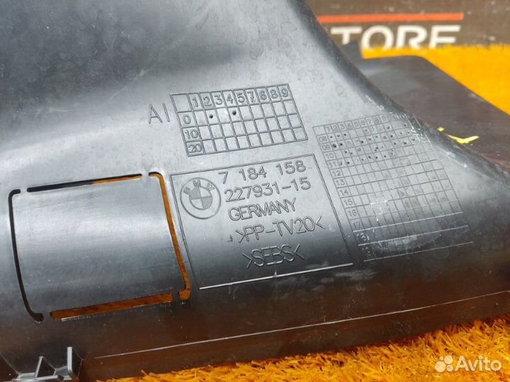 Воздуховод радиатора правый Bmw 7-Series F01