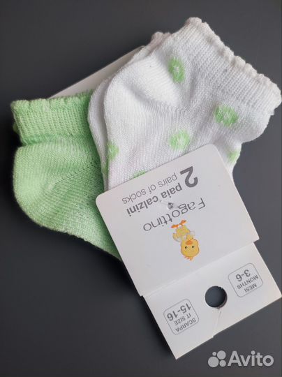 Носки для девочки рост 68