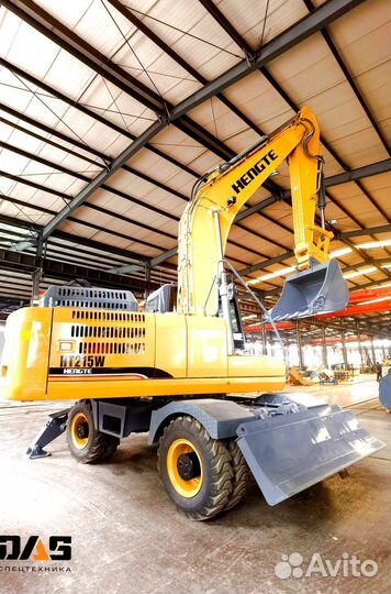 Колёсный экскаватор HENGTE HT215W, 2024