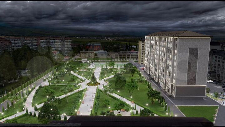 1-к. квартира, 53,6 м², 6/10 эт.