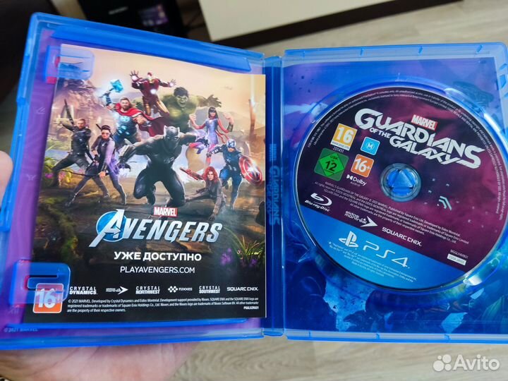 Игра ps4, стражи галактики,guardians of the galaxy