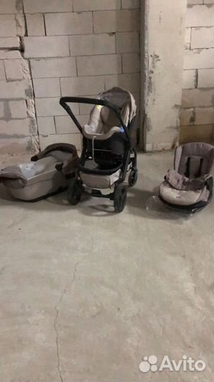 Коляска chicco 3 в 1