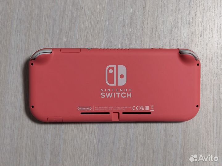 Nintendo switch lite прошитая 128гб