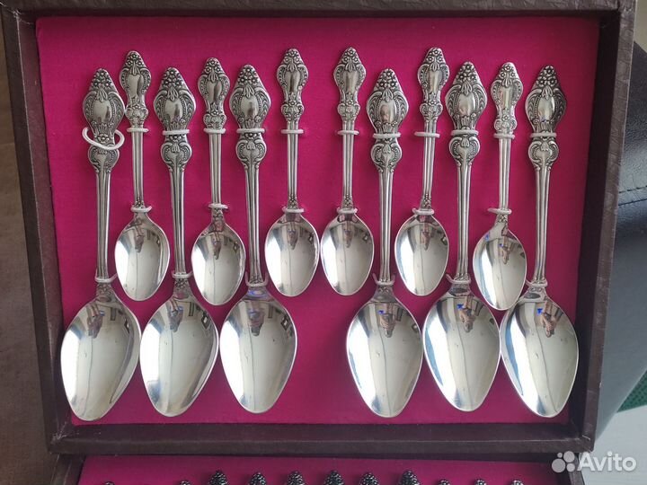 Набор столовых приборов мельхиор СССР