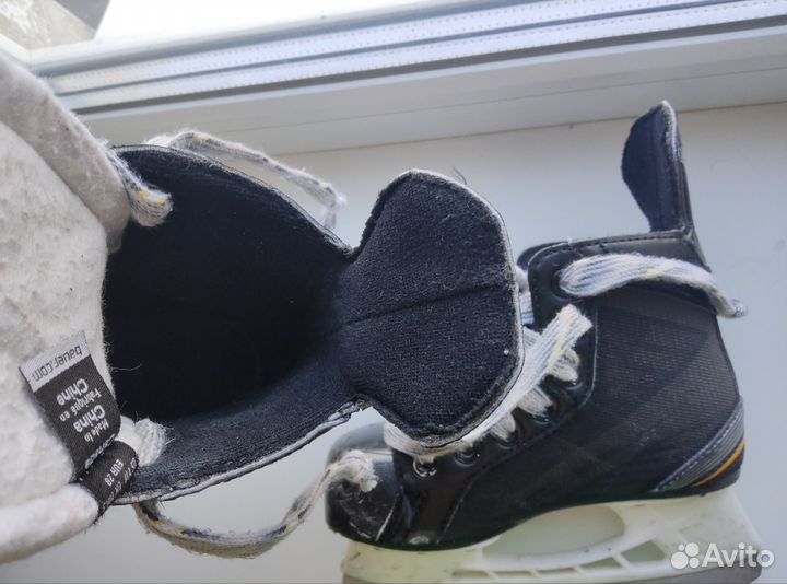 Коньки хоккейные yth детские 5-7 лет