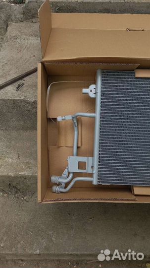 Радиатор охлаждения с кондиционером volkswagen