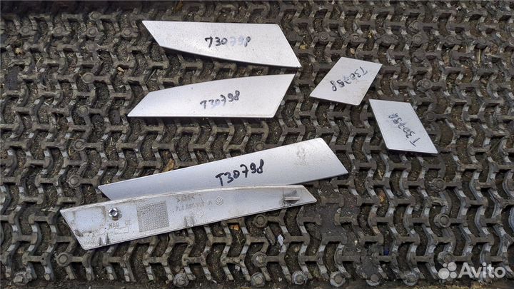 Рейлинги на крышу Volkswagen Touareg, 2007