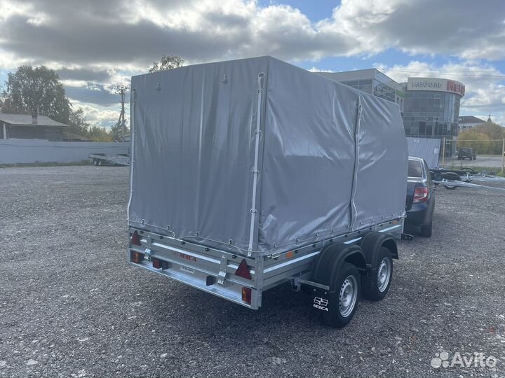 Прицеп мзса 3.0 на 1.5 двухосный