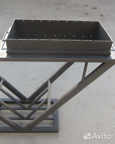 Мангал V-образный