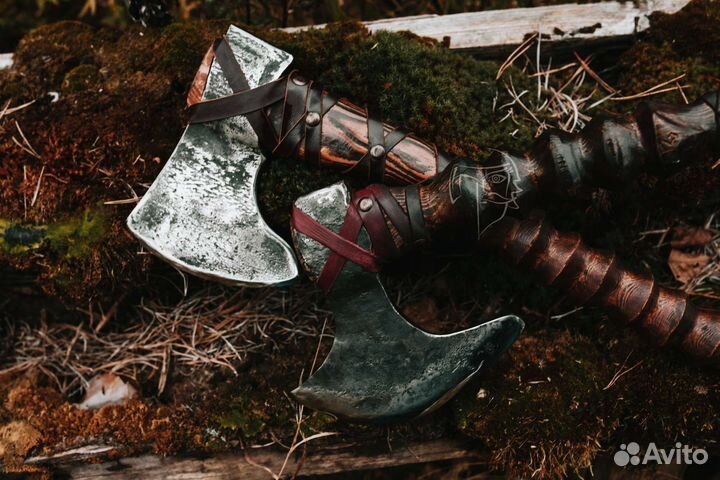 Кованый топор Викинг позвонковый