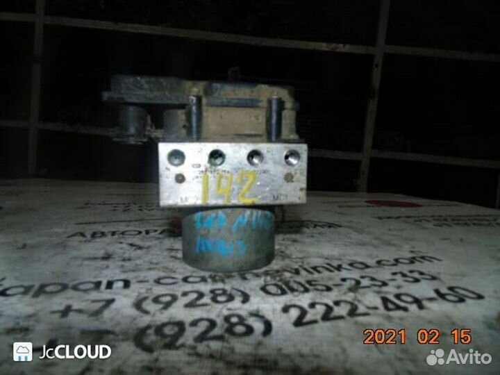 Блок abs на toyota auris 4ZZ