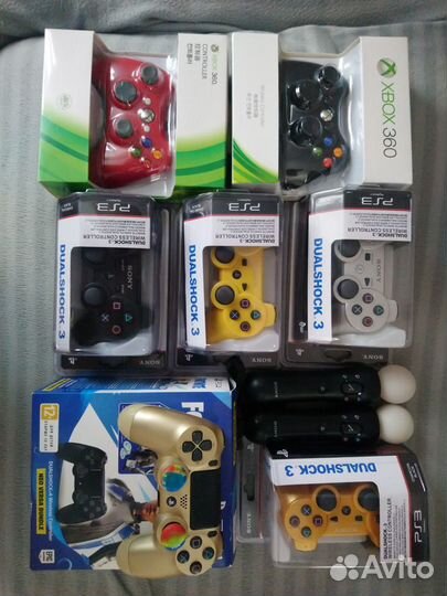 Джойстики и мувы