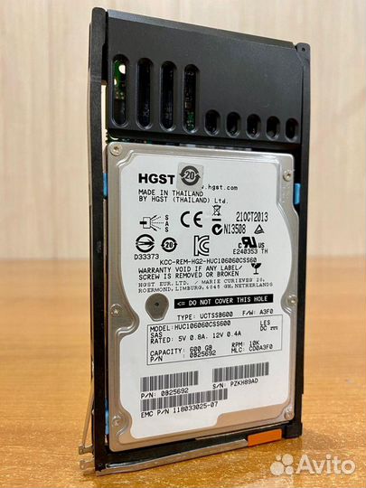 Жесткий диск EMC 600Gb 118033025-07 2.5