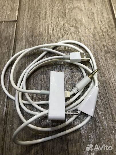 Провод USB+AUX для iPhone