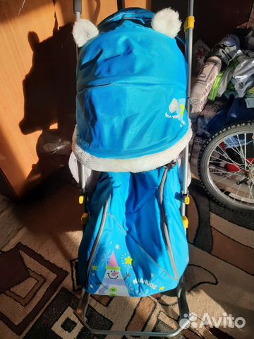 Санки коляска ника детям