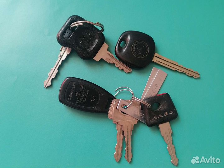 Ключи от авто одним лотом