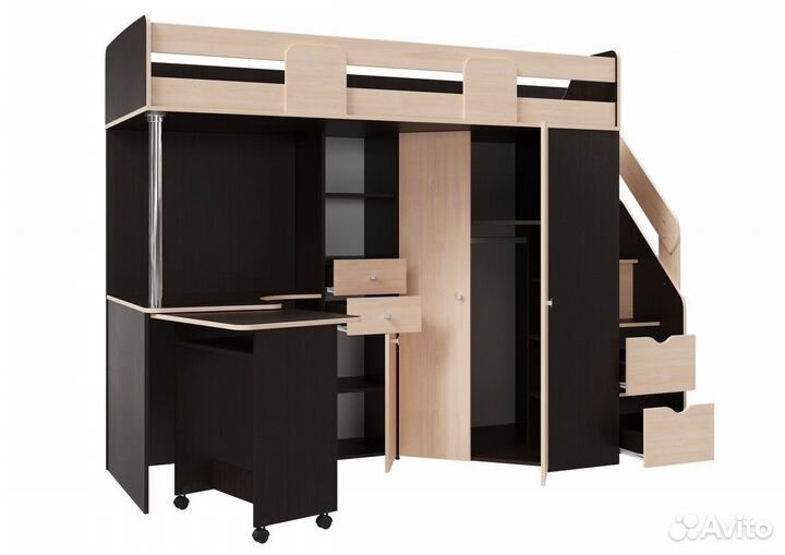 Кровать-чердак «Мийа А»