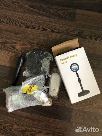 Лампа закат