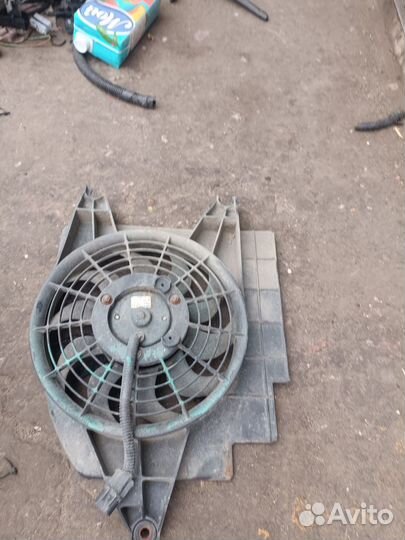 Вентилятор охлаждения Kia Rio