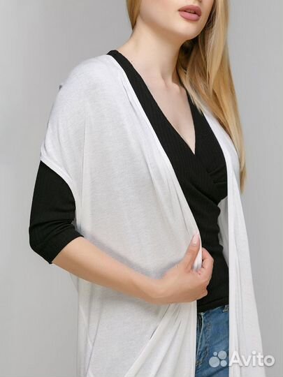 Жилет тонкий трикотаж Bershka р. М