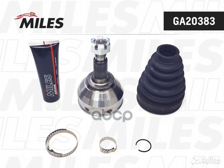 ШРУС peugeot 407 2.0 04- нар. GA20383 Miles