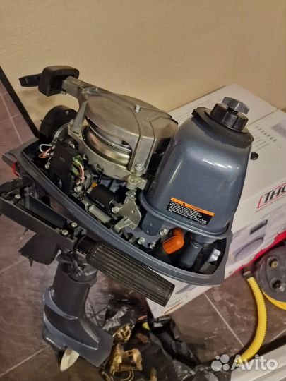 Лодочный мотор yamaha 5 л., Двухтактный