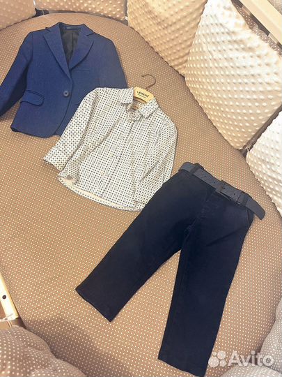 Костюм тройка для мальчика 92