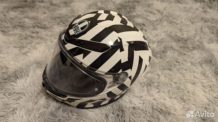 Шлем AGV K6 multi Secret Black/White