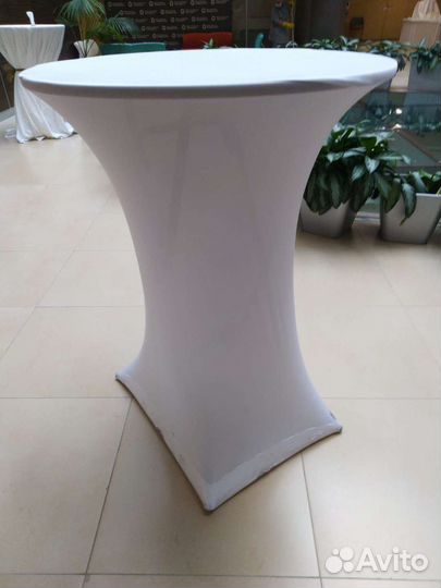 Стрейч чехол на фуршетный и коктейльный стол