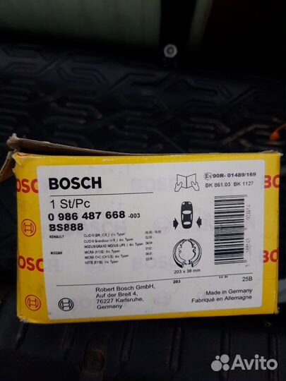 Тормозные колодки nissan note задние