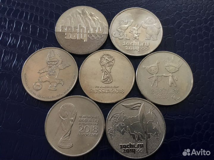 Монеты юбилейные России