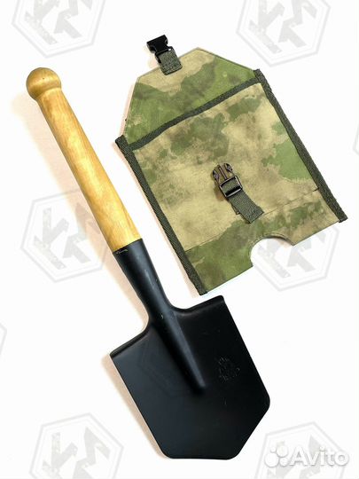 Лопата пехотная с чехлом Мох