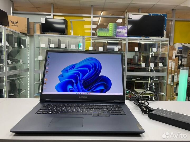 Ноутбук Lenovo Legion AMD Ryzen 7 8 ядер/ RTX 3050