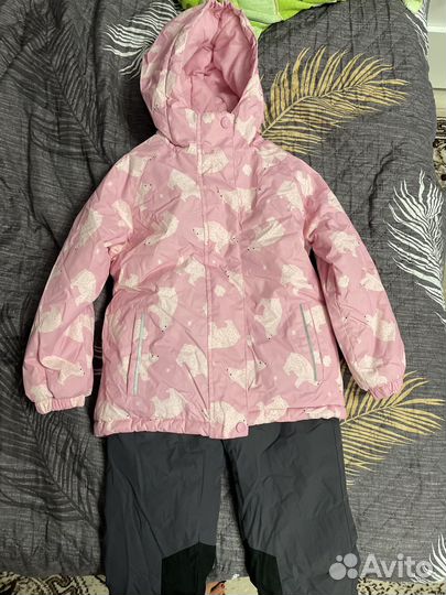 Зимний костюм для девочки 110