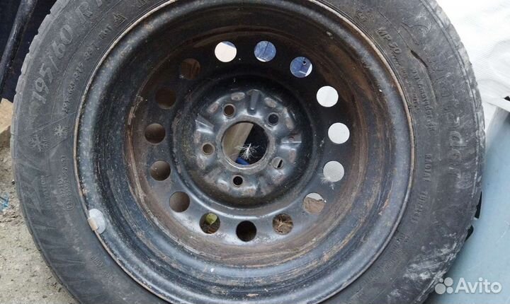 Диски штампованные r15