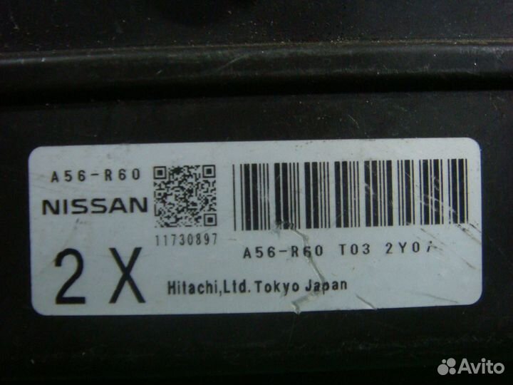 Блок EFI nissan AK12 march CR12-DE A56R60
