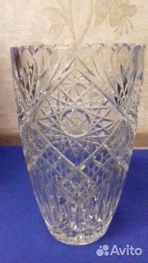 Ваза хрустальная большая СССР