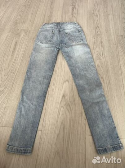 Продам джинсы+толстовка для девочки на рост 122